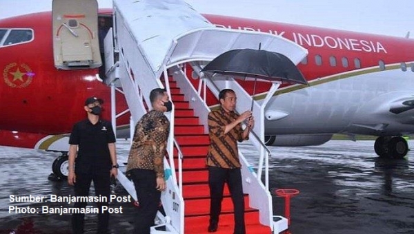 Jokowi ke kalsel